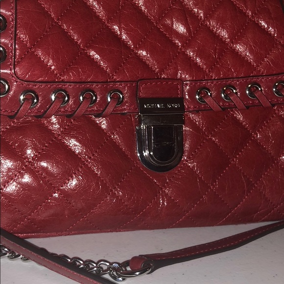 Red Michael Kors bag - Picture 2 of 4